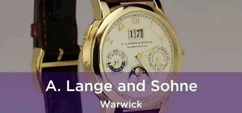  A. Lange and Sohne Warwick